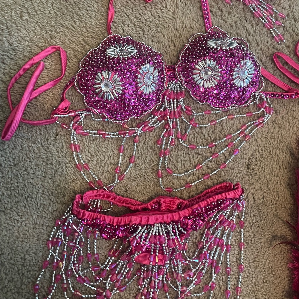Mardi Gras showgirl costume
